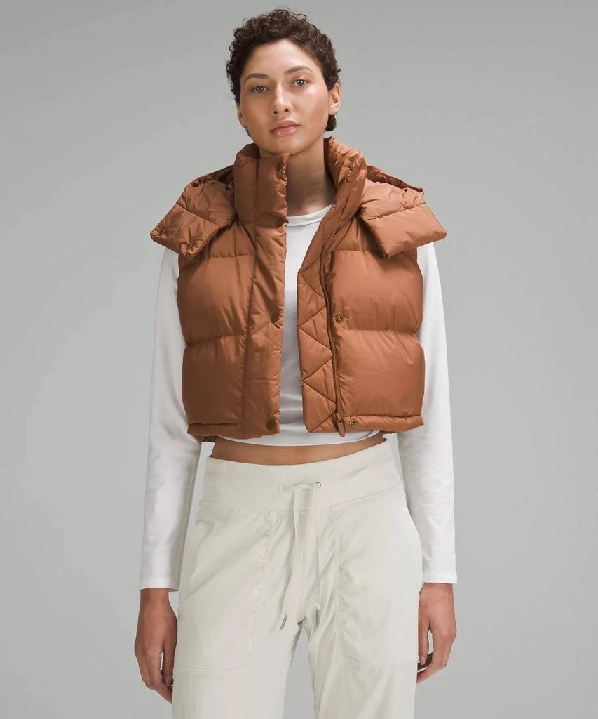 商品Lululemon|Wunder Puff Super-Cropped Vest,价格¥723,第5张图片详细描述