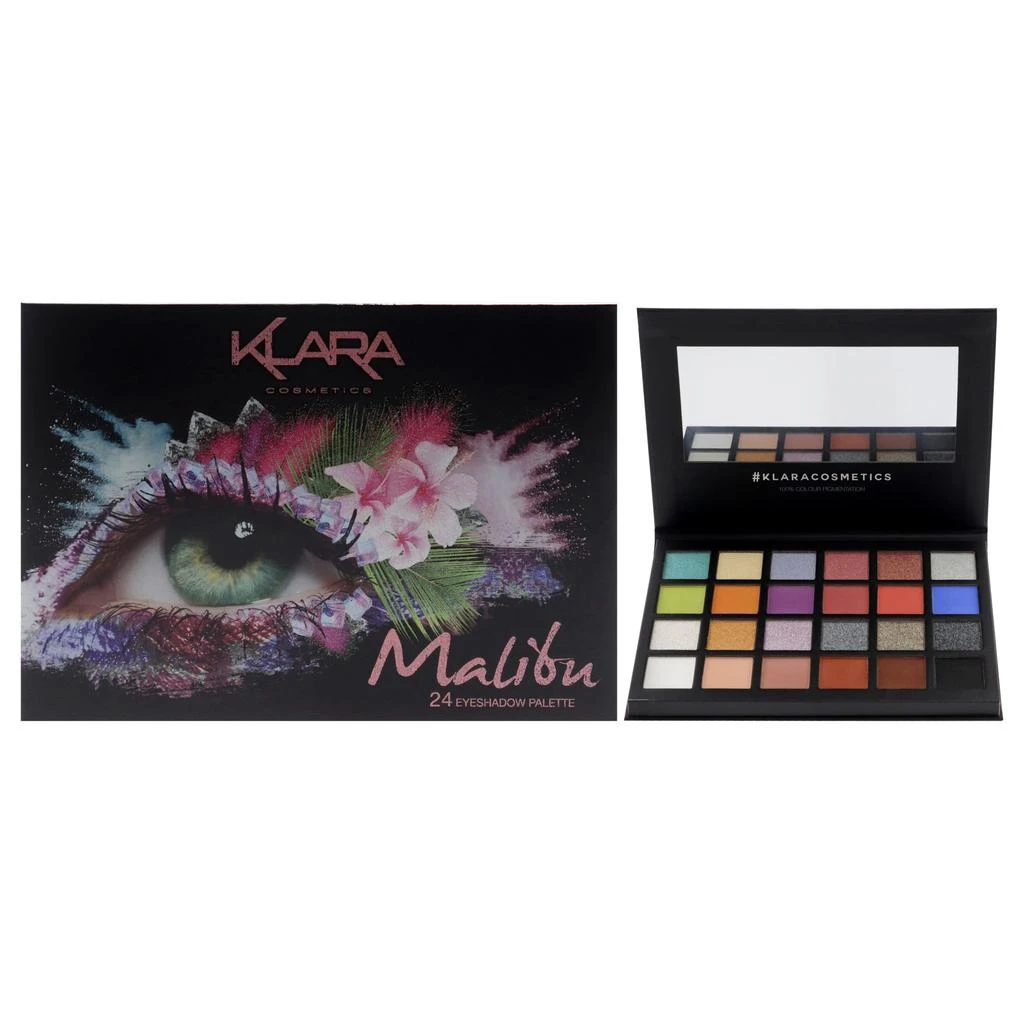 商品Klara|24 Eyeshadow Palette - Malibu by  for Women - 1.68 oz Eye Shadow,价格¥622,第1张图片