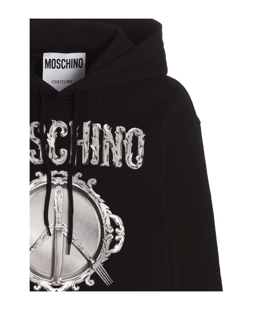 商品Moschino|Front Print Hoodie,价格¥2684,第5张图片详细描述