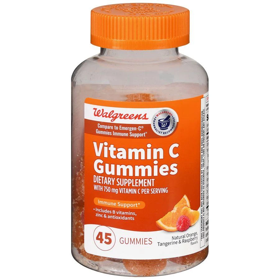 商品Walgreens|Vitamin C Gummies (15 days),价格¥66,第1张图片