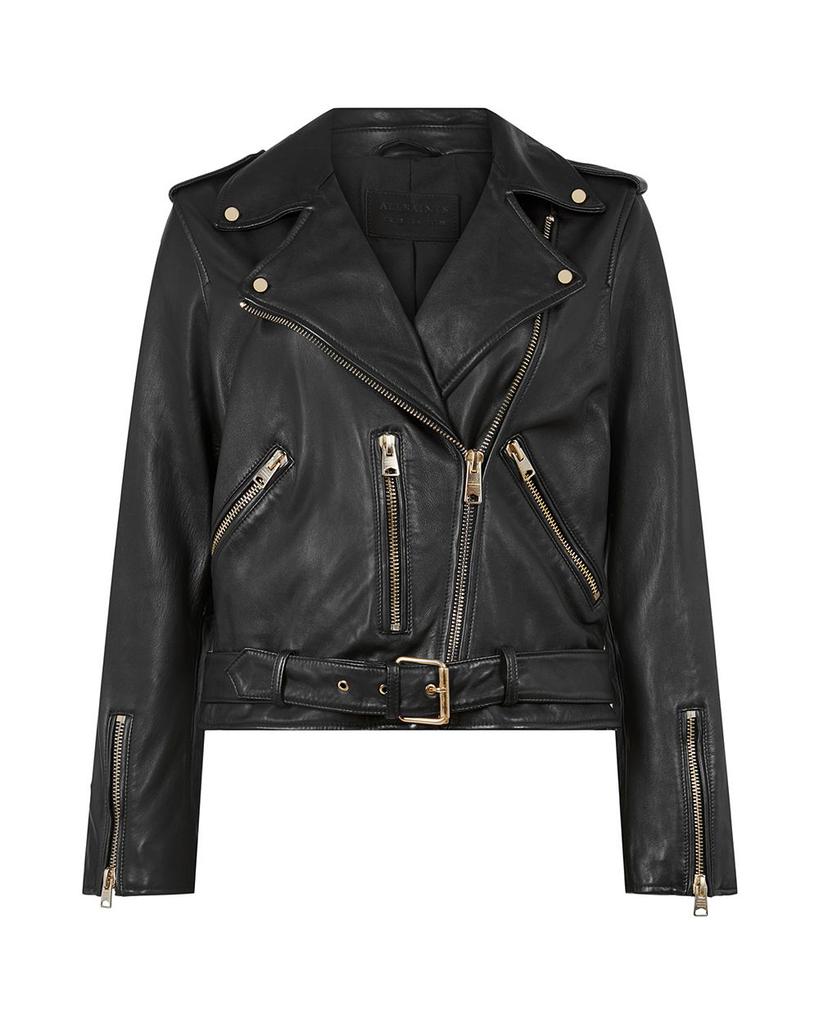 Balfern Leather Biker Jacket商品第8张图片规格展示