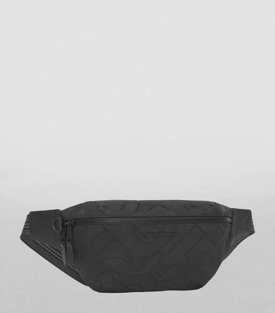 商品Burberry|TB Monogram Jacquard Sonny Belt Bag,价格¥6720,第3张图片详细描述