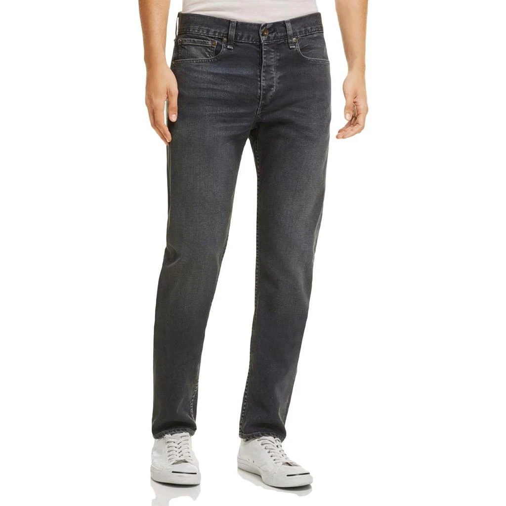 商品Rag & Bone|Rag & Bone Mens Fit 1 Low Rise Button Fly Slim Jeans,价格¥237,第1张图片