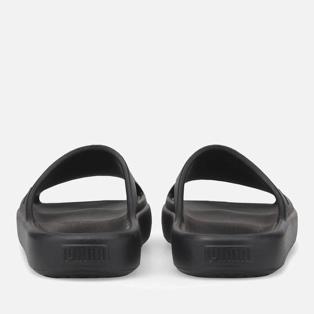 商品Puma|Puma's Shibui Cat Slide Sandals - Puma Black/Puma Black,价格¥146,第4张图片详细描述