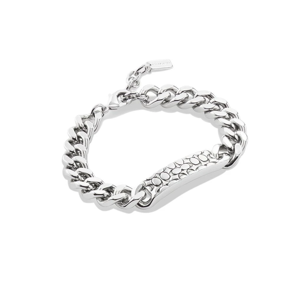 商品Coach|Quilted Signature Link Bracelet,价格¥919,第1张图片
