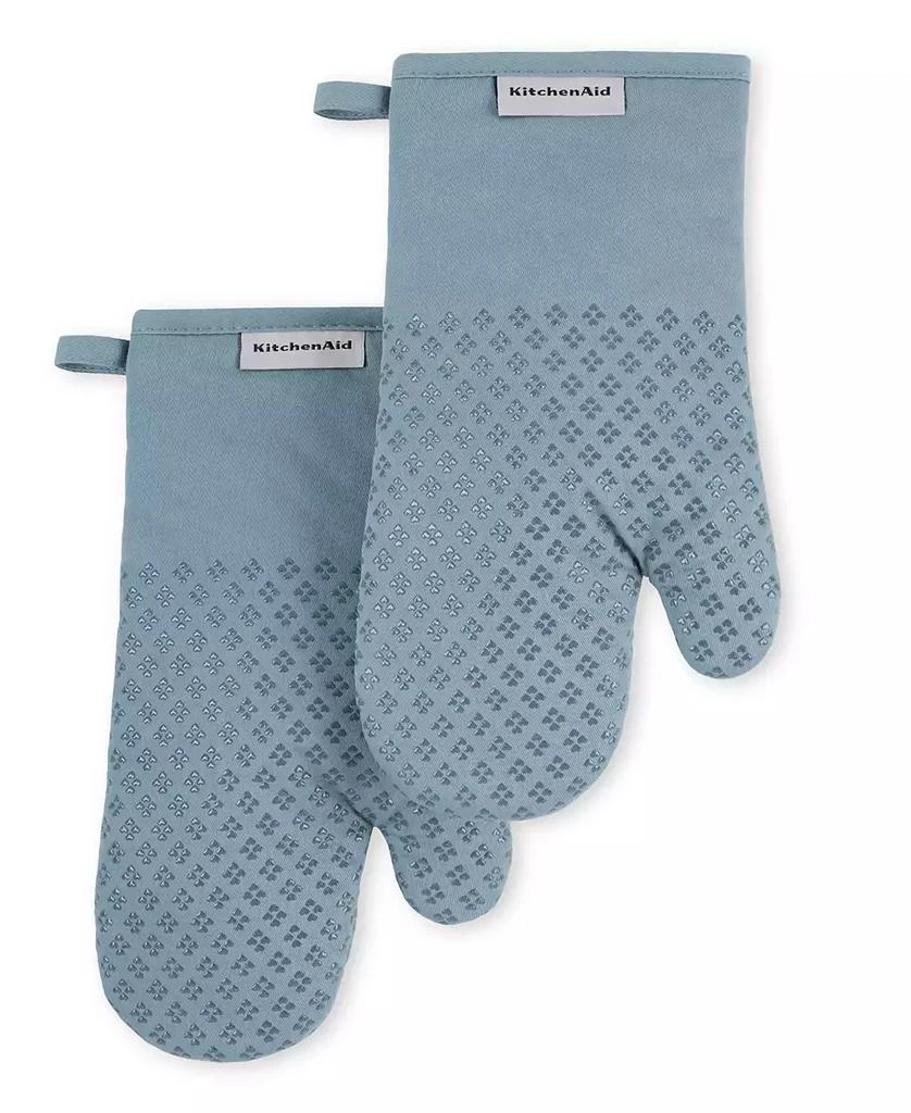 商品KitchenAid|Asteroid Oven Mitt 2-Pack Set, 7" x 12.5",价格¥139,第1张图片