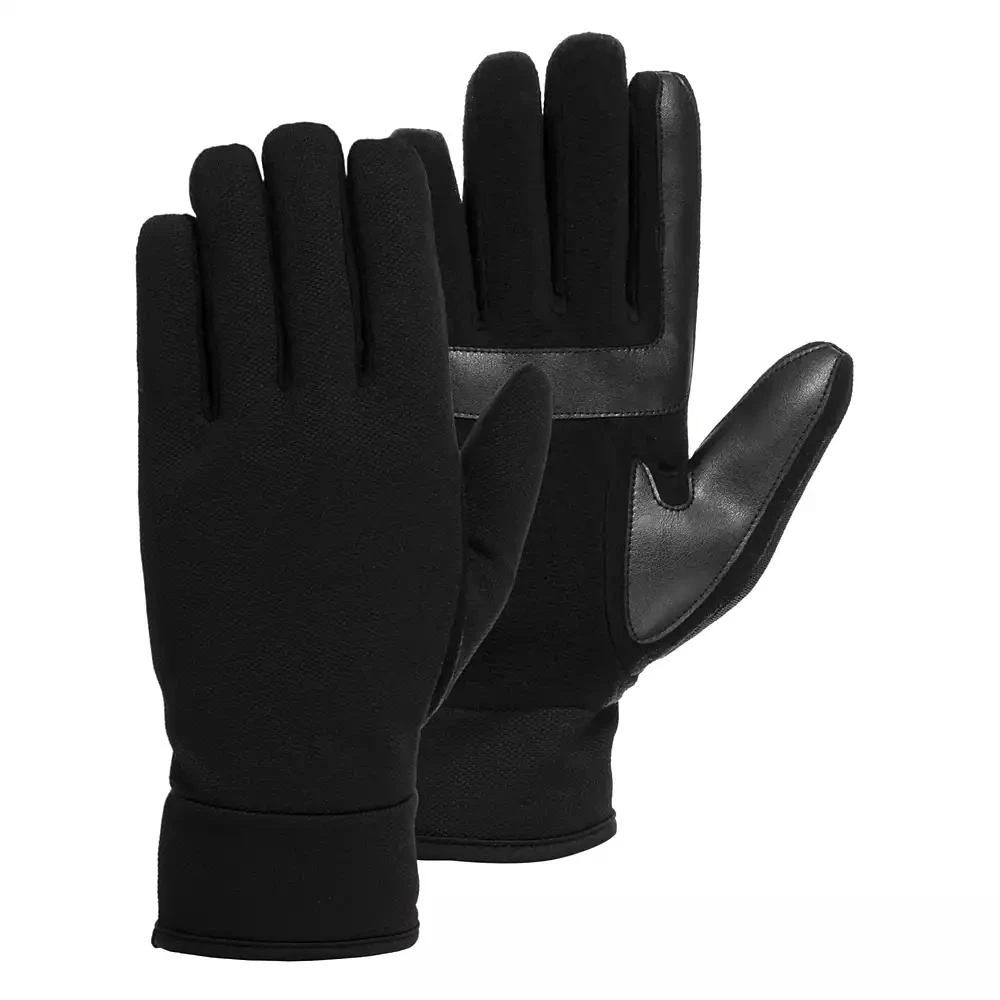 商品Isotoner Signature|Men's Lined Water Repellent Tech Stretch Gloves,价格¥180,第3张图片详细描述