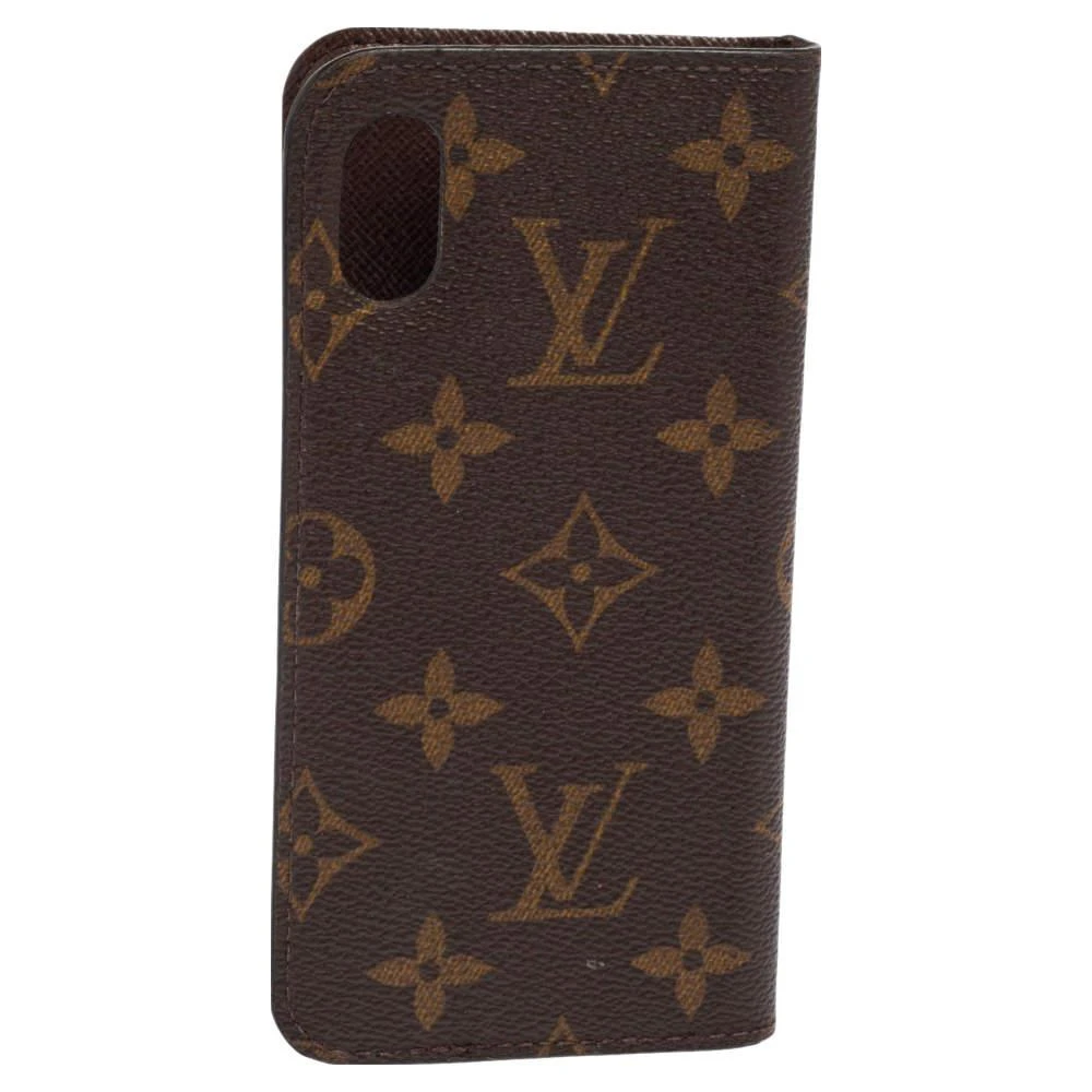 商品[二手商品] Louis Vuitton|Louis Vuitton Monogram Canvas iPhone X Folio Case,价格¥828,第4张图片详细描述