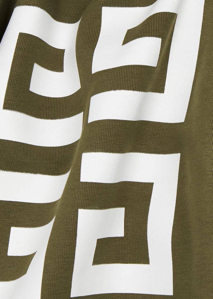 商品Givenchy|KIDS Green logo hooded jersey sweatshirt (6-18 months),价格¥1569,第5张图片详细描述