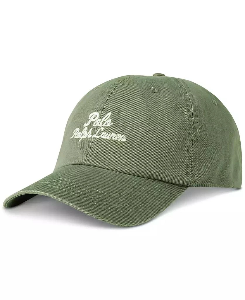 商品Ralph Lauren|Men's Embroidered Twill Ball Cap,价格¥220,第1张图片详细描述