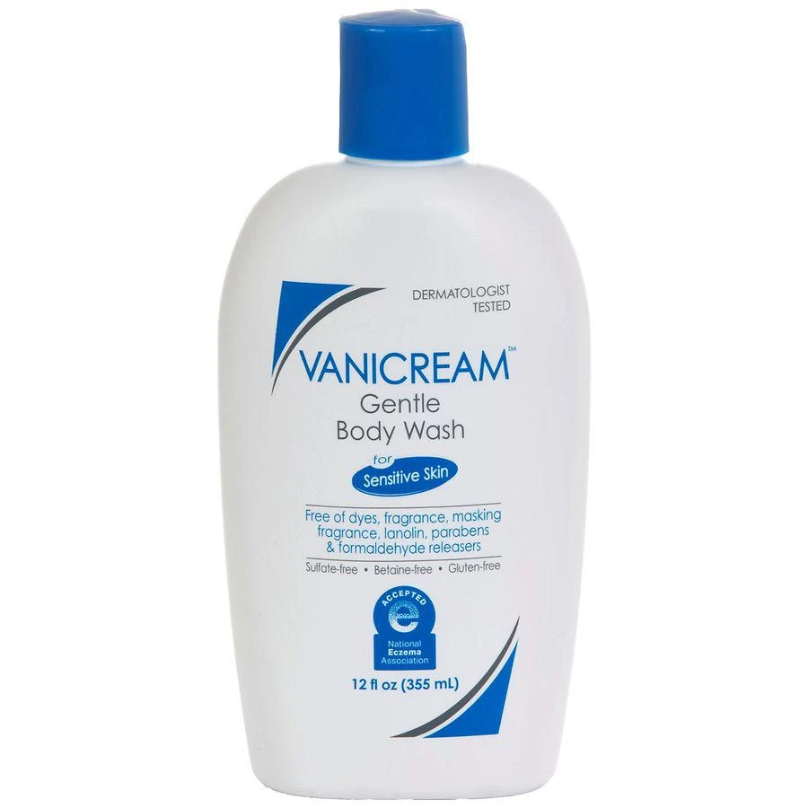 商品Vanicream|Gentle Body Wash for Sensitive Skin Fragrance-Free,价格¥89,第1张图片