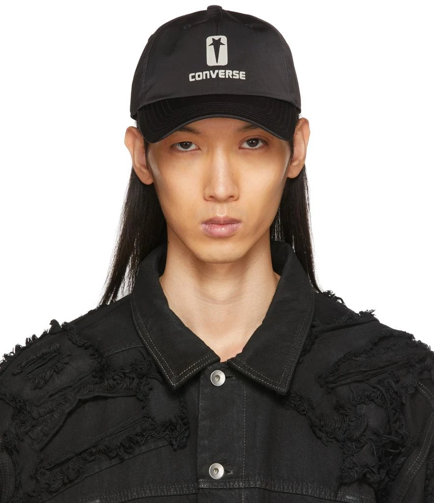 商品Rick Owens|Black Converse Edition Logo Cap,价格¥164,第1张图片