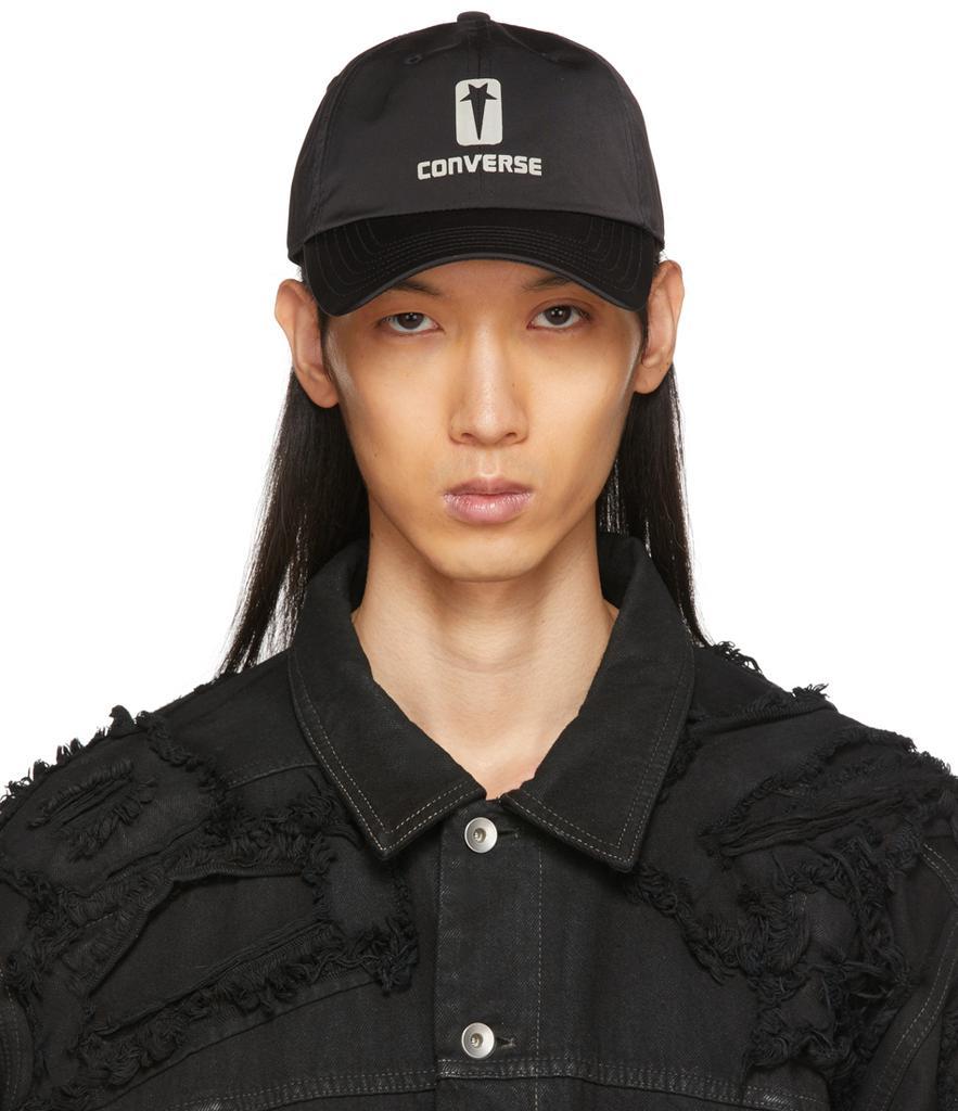 商品Rick Owens|Black Converse Edition Logo Cap,价格¥509,第1张图片