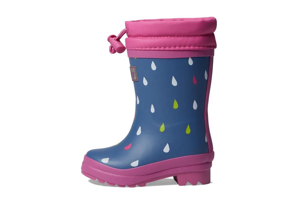 商品Hatley|Tiny Drops Sherpa Lined Rain Boots (Toddler/Little Kid/Big Kid),价格¥406,第4张图片详细描述