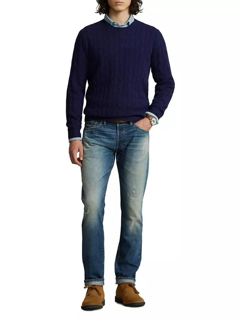 商品Ralph Lauren|Sullivan Slim-Fit Faded 5-Pocket Jeans,价格¥713,第2张图片详细描述