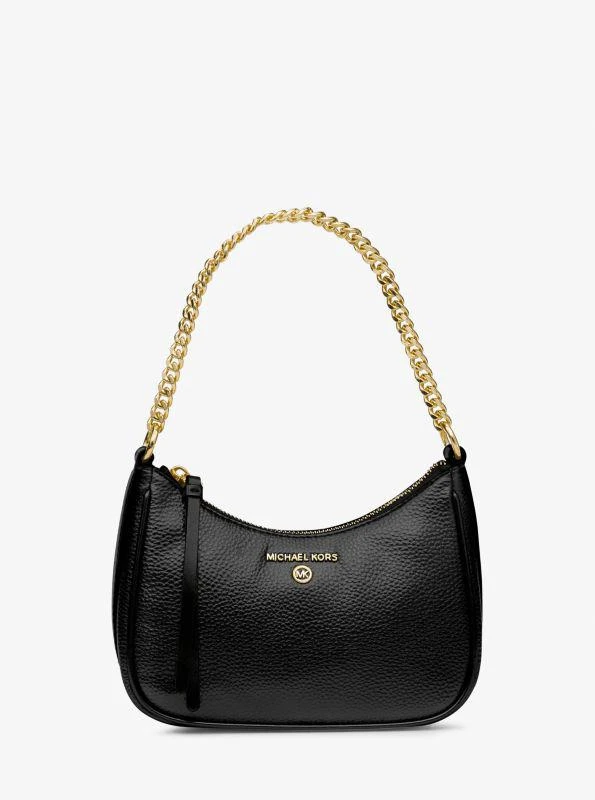 商品Michael Kors|Jet Set Charm Small Pebbled Leather Pochette,价格¥602,第1张图片