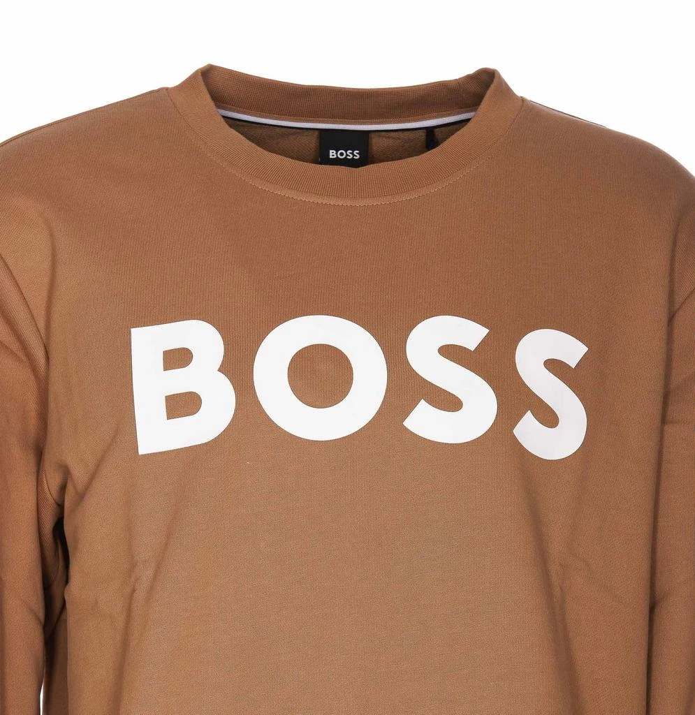 商品Hugo Boss|Hugo Boss Logo Printed Crewneck Sweatshirt,价格¥965,第4张图片详细描述
