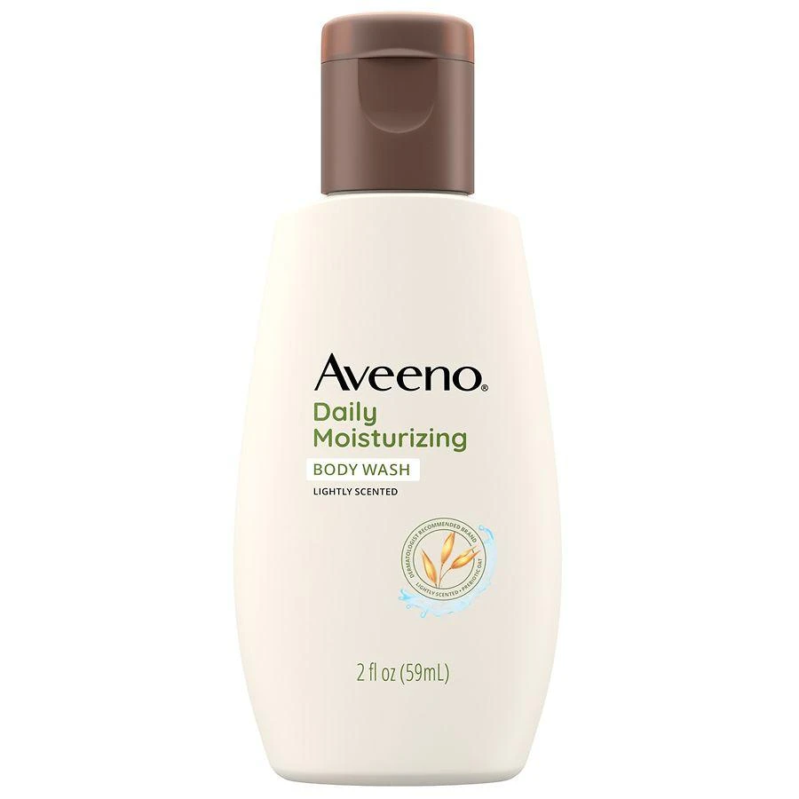 商品Aveeno|Daily Moisturizing Dry Skin Body Wash, Prebiotic Oat, Travel Size,价格¥28,第1张图片