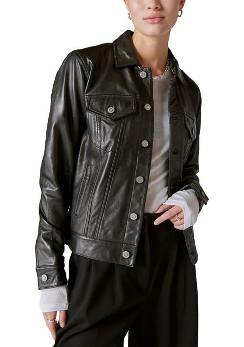 美品　A LEATHER TRUCKER JACKET サイズ56 FF5SMJ20AP-PE245.999_1_grande.