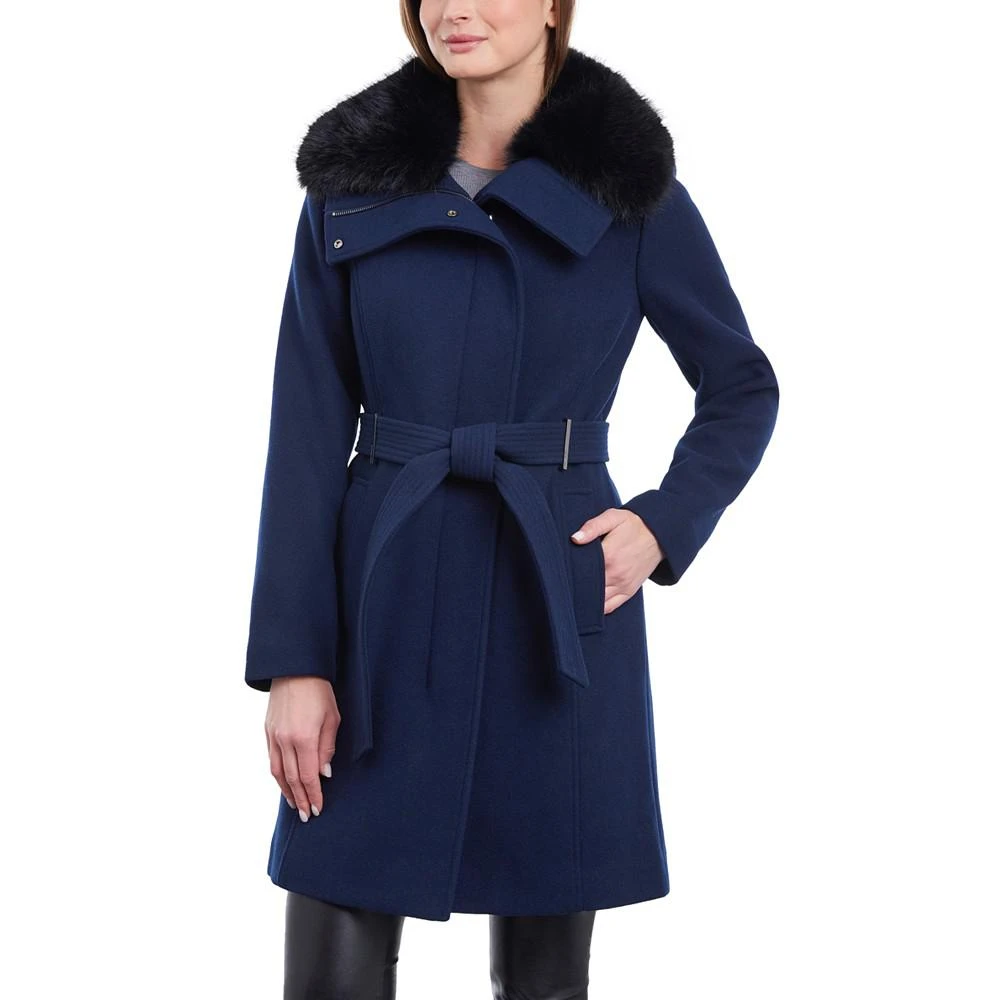 商品Michael Kors|Women's Wool Blend Belted Coat,价格¥1762,第1张图片