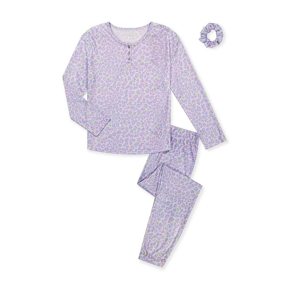 商品Max & Olivia|Girls Pajama Set with Scrunchie, 2 Pc.,价格¥69,第1张图片