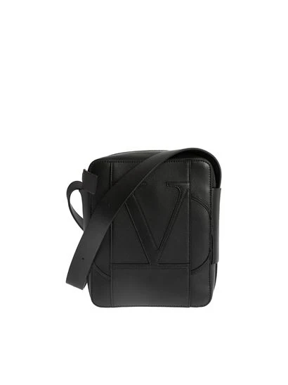 商品Valentino|VALENTINO 男士黑色单肩包 SY2B0777-CJE-0NO,价格¥4710,第1张图片