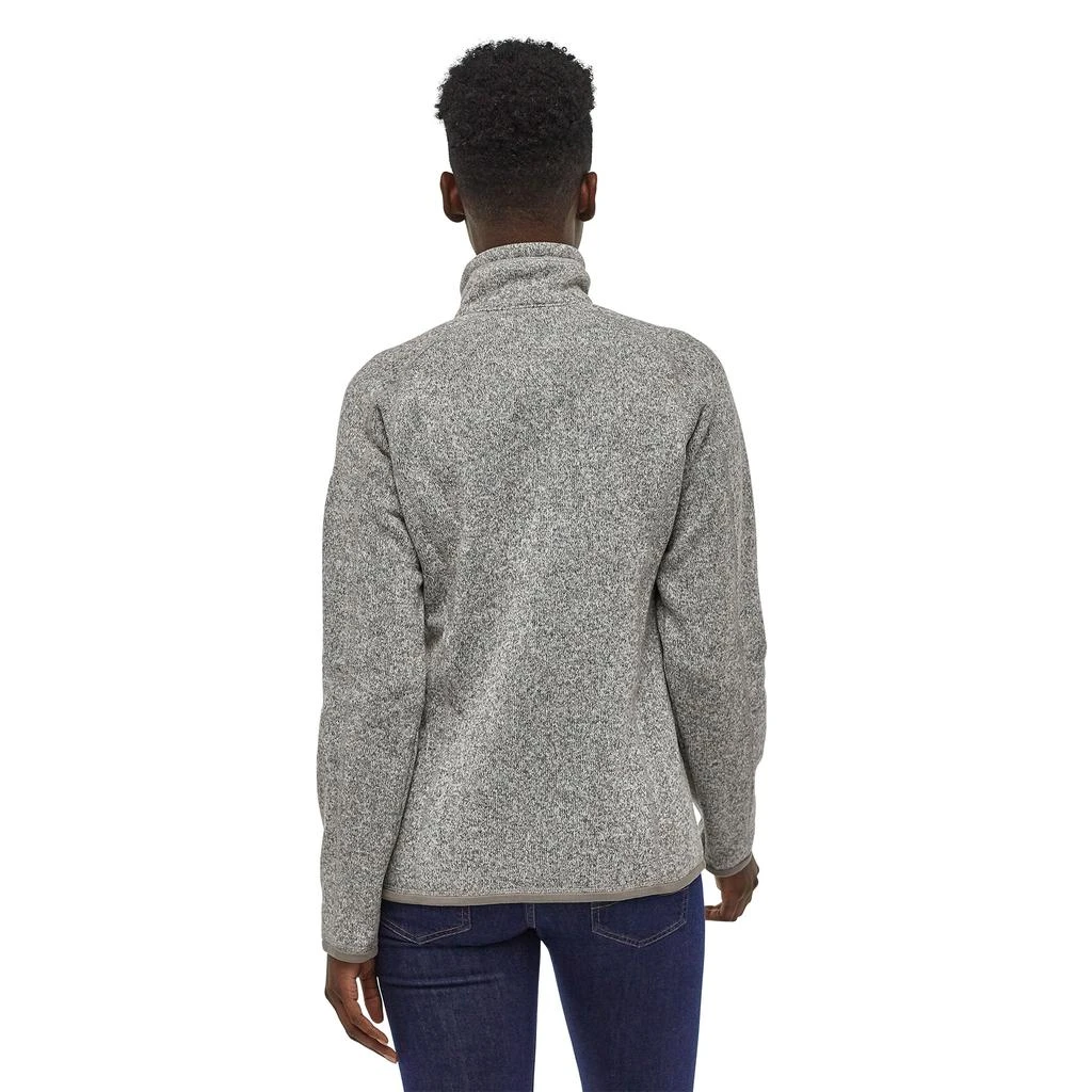 女款四分之一拉链抓绒套头衫 商品