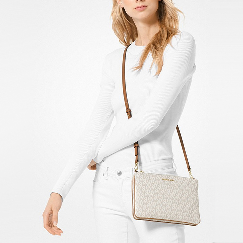 Michael Kors 迈克高仕 米色女士手拿包 32S9GF5C7B-VANILLA商品第2张图片规格展示