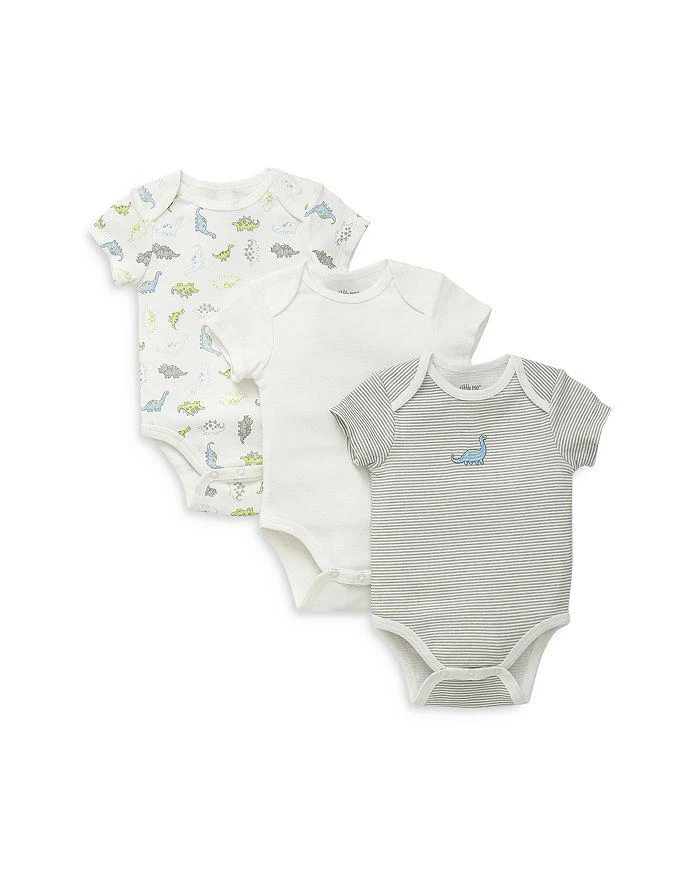 商品Little Me|Boys' Tiny Dinos Bodysuit, 3 Pack - Baby,价格¥111,第1张图片详细描述