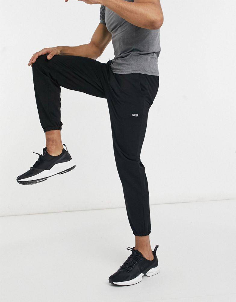 ASOS 4505 icon training joggers with tapered fit in black商品第4张图片规格展示