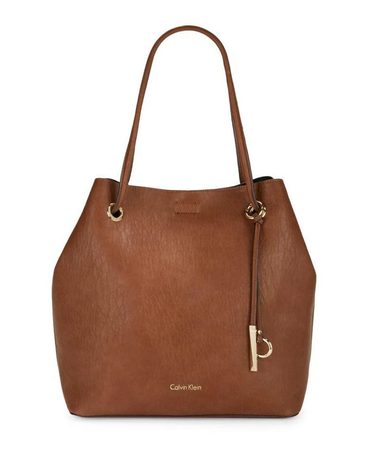 商品Calvin Klein|Reversible Leather Purse with Detachable Clutch,价格¥758,第2张图片详细描述