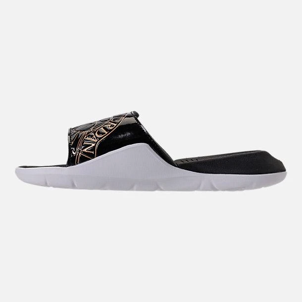 商品Jordan|Boys' Big Kids' Air Jordan Hydro 7 Retro Slide Sandals,价格¥75,第4张图片详细描述