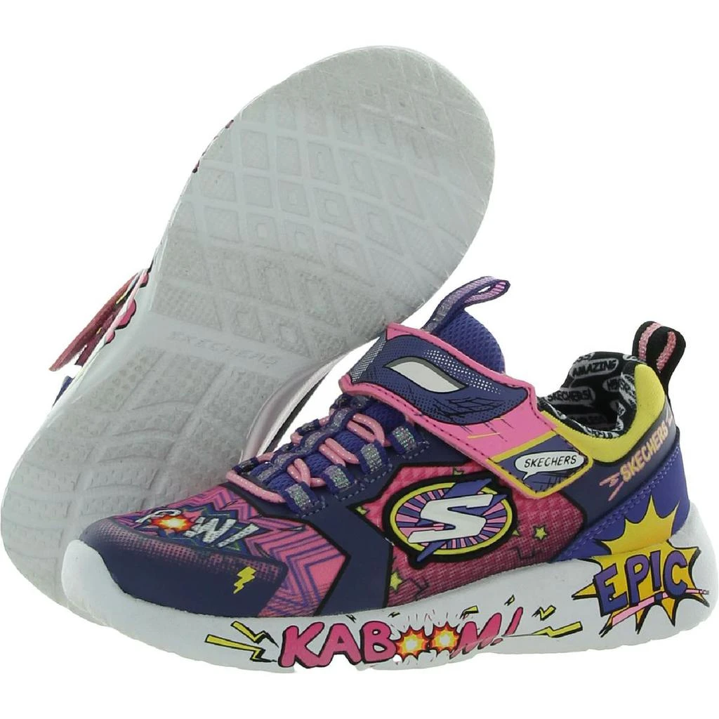 商品SKECHERS|Skechers Girls Dynamight Superhero Sneaker Casual and Fashion Sneakers,价格¥123,第3张图片详细描述