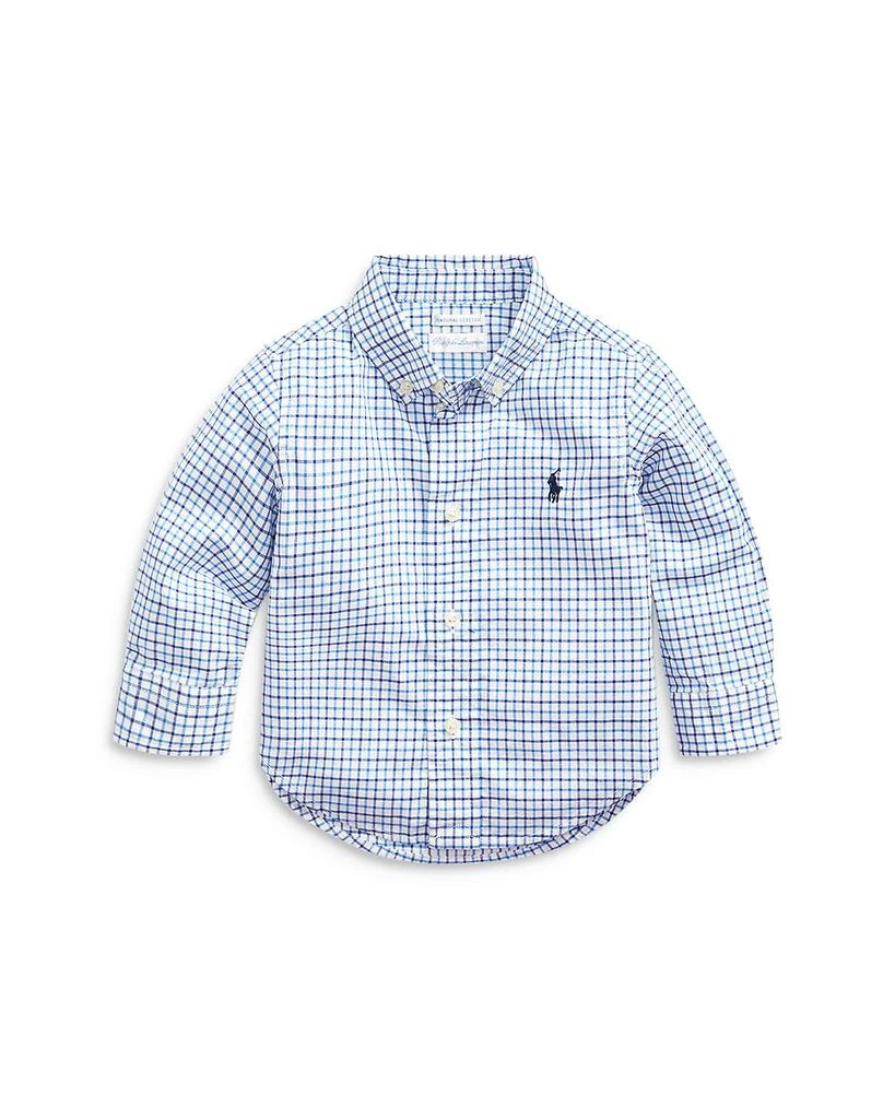 商品Ralph Lauren|Boys' Plaid Button Down Shirt - Baby,价格¥340,第1张图片
