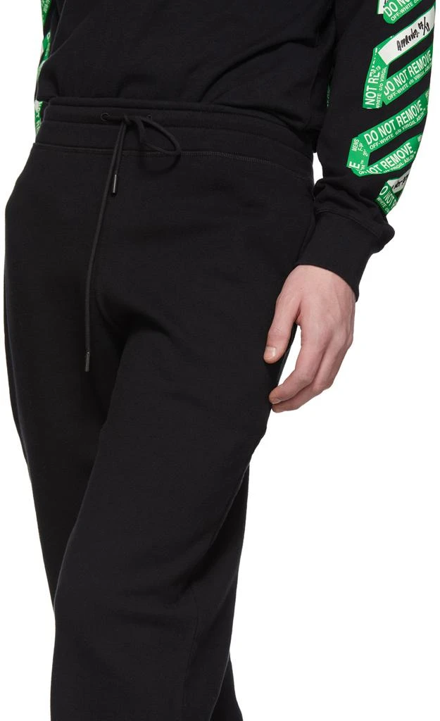 商品Off-White|SSENSE Exclusive Black Diag Arrows Lounge Pants,价格¥1199,第4张图片详细描述