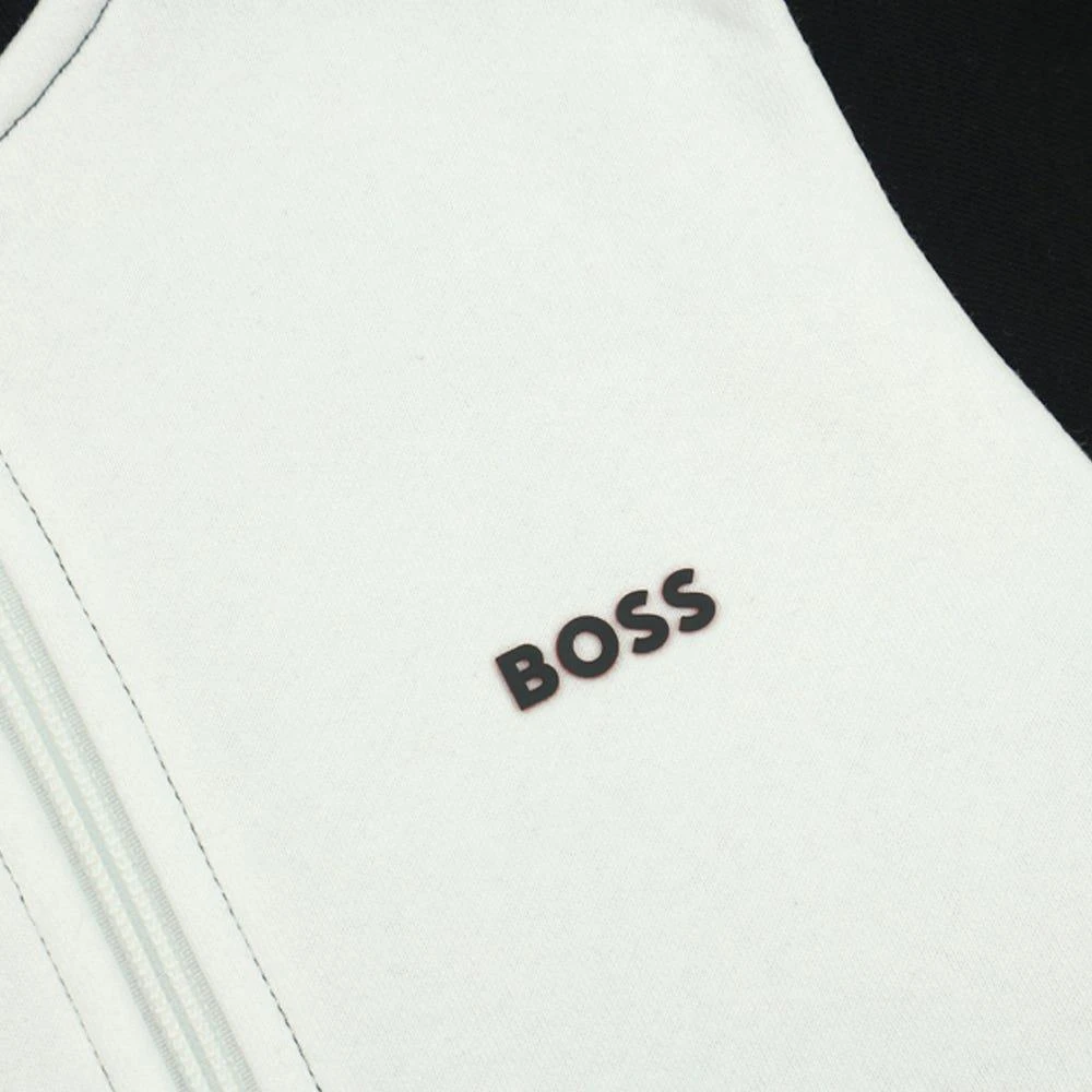 商品Hugo Boss|Black White & Red Zip Up Hoodie,价格¥385,第2张图片详细描述