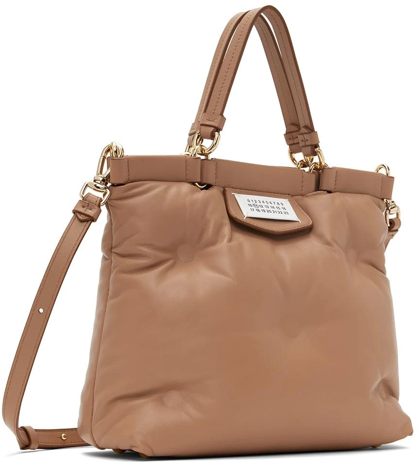 商品MAISON MARGIELA|Tan Mini Glam Slam Tote Bag,价格¥7616,第2张图片详细描述