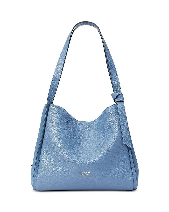 商品Kate Spade|Knott Large Leather Shoulder Bag,价格¥1503,第1张图片