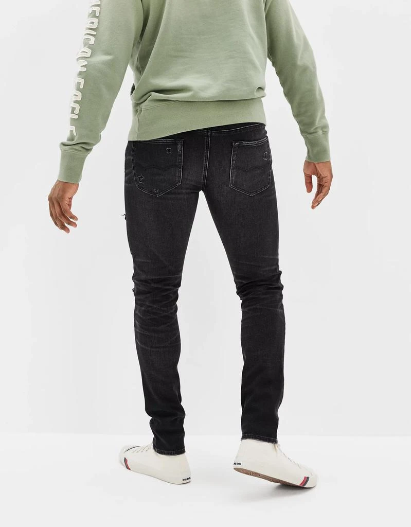 商品AE|AE AirFlex 360 Patched Slim Jean,价格¥153,第2张图片详细描述