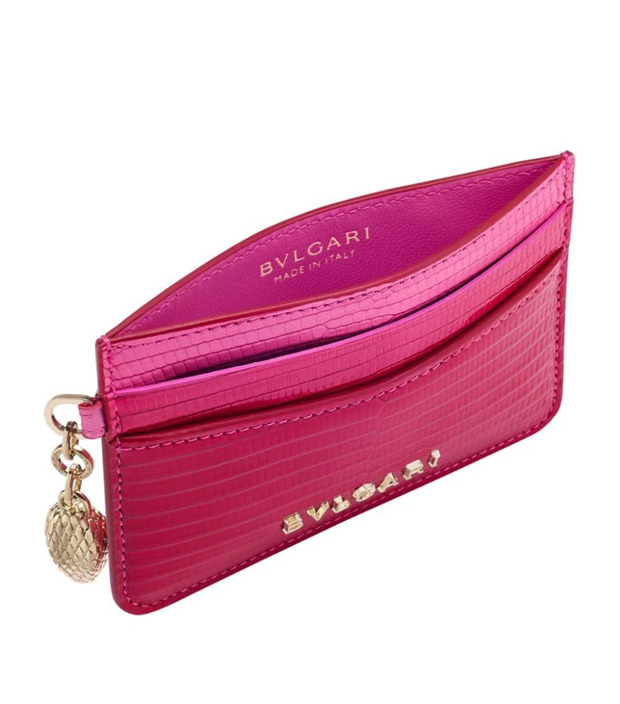 商品BVLGARI|Lizard Serpenti ForeverCard Holder,价格¥7210,第3张图片详细描述
