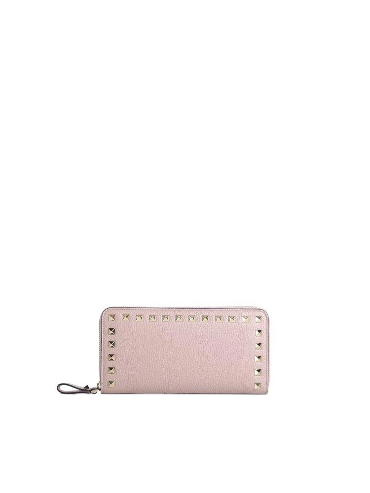 商品Valentino|Valentino Garavani Rockstud Zip-Up Wallet,价格¥3664,第1张图片