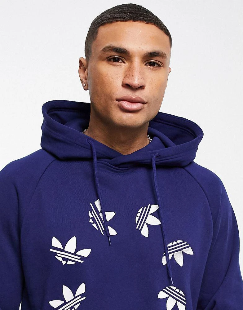 商品Adidas|adidas Originals adicolor bold hoodie in navy,价格¥309,第3张图片详细描述