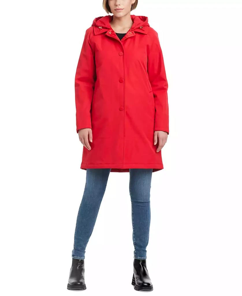 商品Kate Spade|Women's Hooded A-Line Raincoat,价格¥919,第1张图片