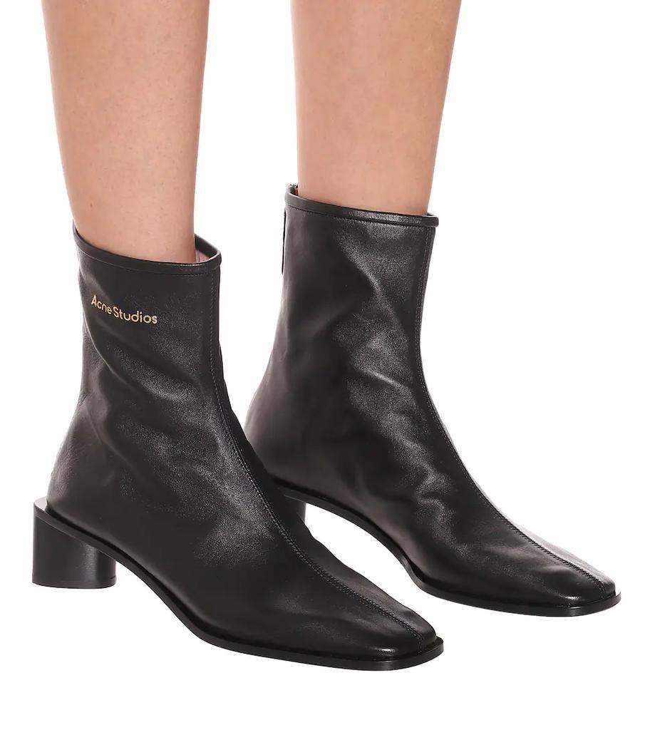 商品Acne Studios|Leather ankle boots,价格¥3989,第7张图片详细描述