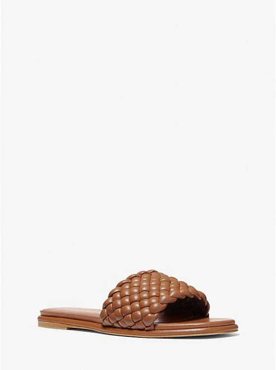 商品Michael Kors|Amelia Braided Slide Sandal,价格¥938,第1张图片