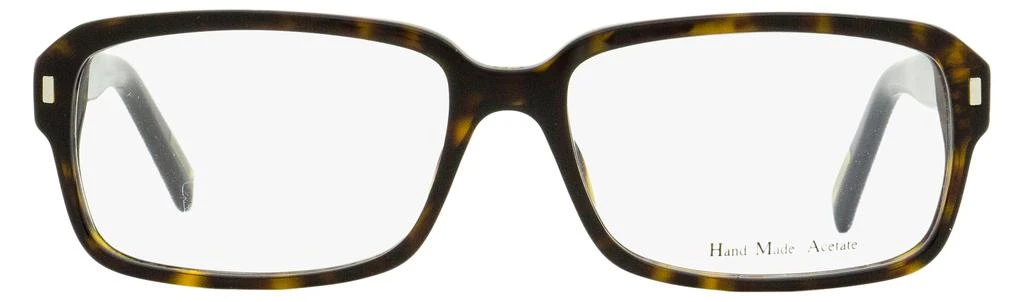 商品Dior|Dior Men's Homme Eyeglasses Black Tie 160 086 Dark Havana 56mm,价格¥743,第1张图片详细描述