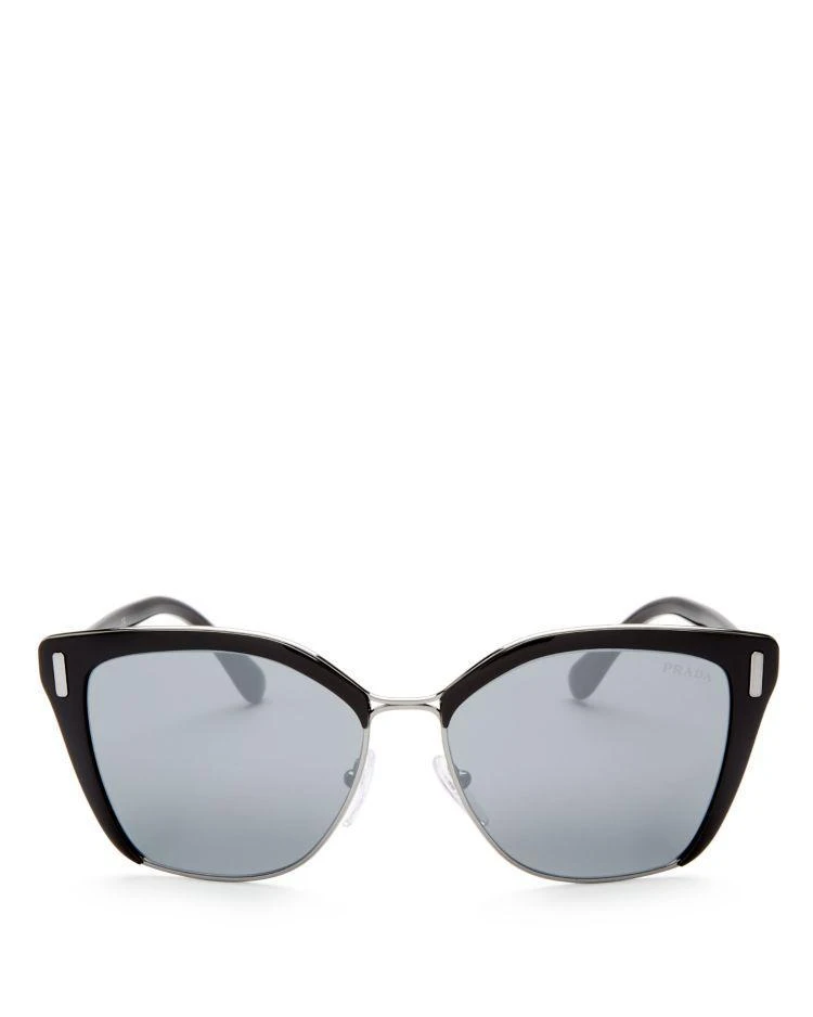 商品Prada|Mirrored Cat Eye Sunglasses, 55mm,价格¥2961,第1张图片