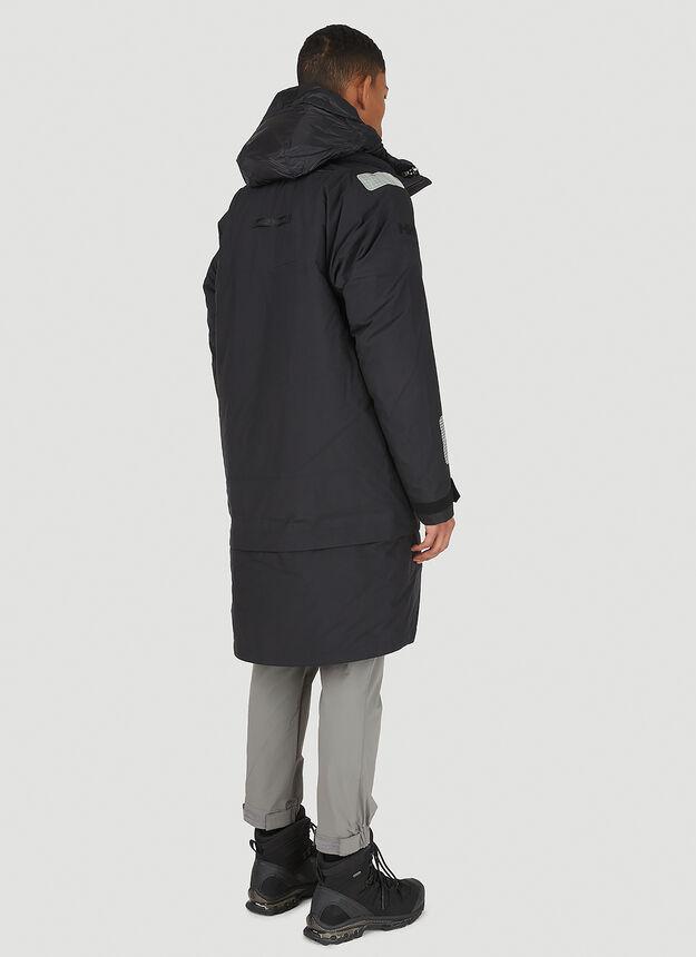Modular Parka Coat in Black商品第4张图片规格展示