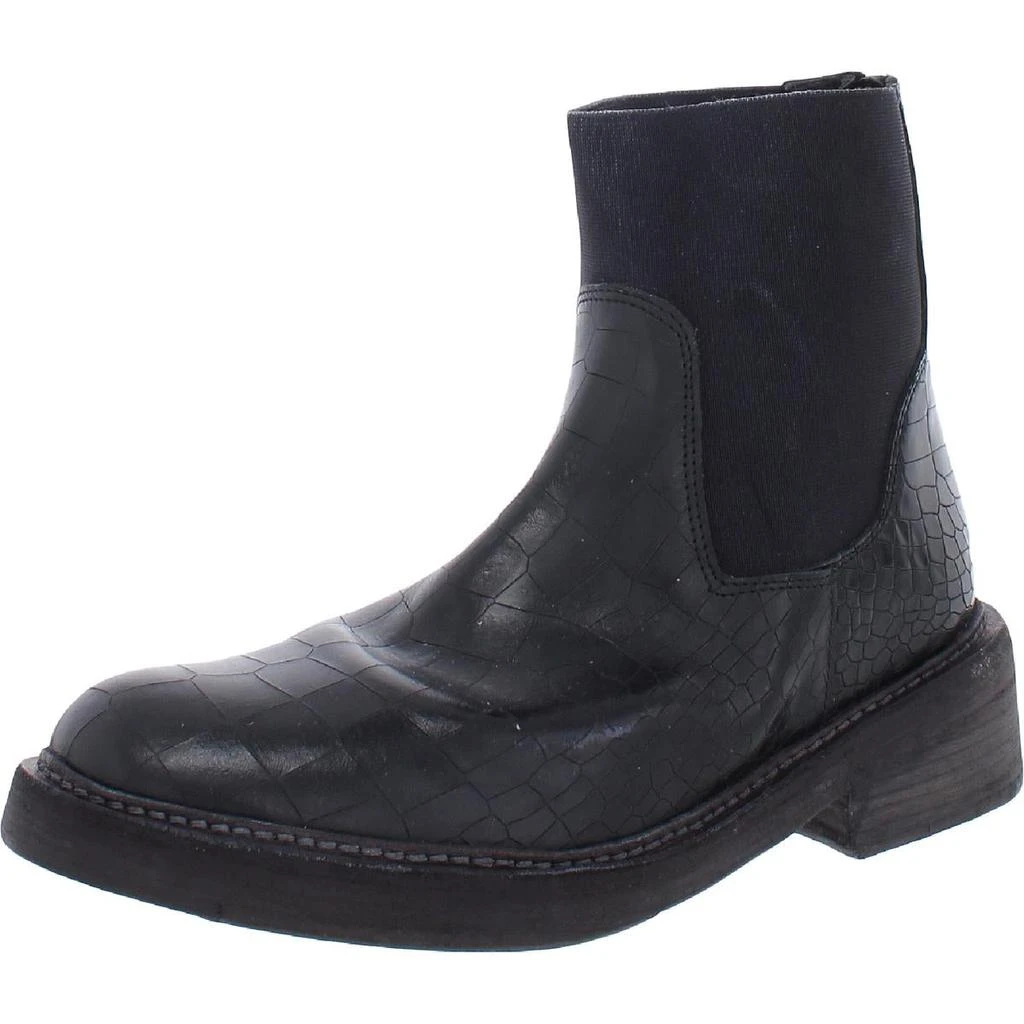 商品Free People|Free People Arlo Santa Fe Women's Embossed Mixed Media Ankle Boots,价格¥458-¥518,第2张图片详细描述