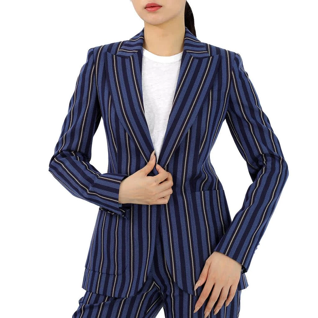 商品Burberry|Queenspark Wool Blend Stripe Blazer,价格¥2236,第1张图片